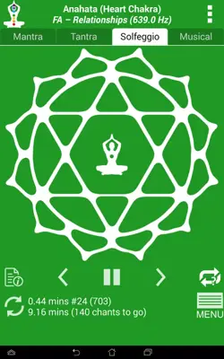 Chakra Meditation android App screenshot 0