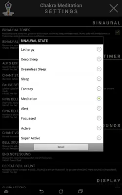 Chakra Meditation android App screenshot 10