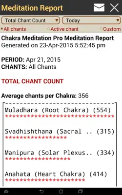Chakra Meditation android App screenshot 11
