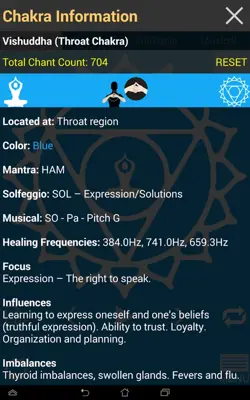 Chakra Meditation android App screenshot 12