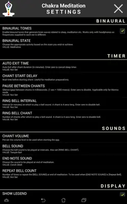 Chakra Meditation android App screenshot 13