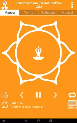 Chakra Meditation android App screenshot 14