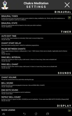 Chakra Meditation android App screenshot 5