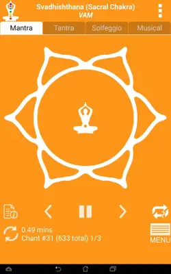 Chakra Meditation android App screenshot 6