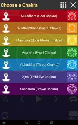 Chakra Meditation android App screenshot 7